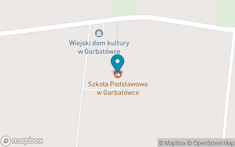 Lokalizacja: Szkoła Podstawowa w Garbatówce