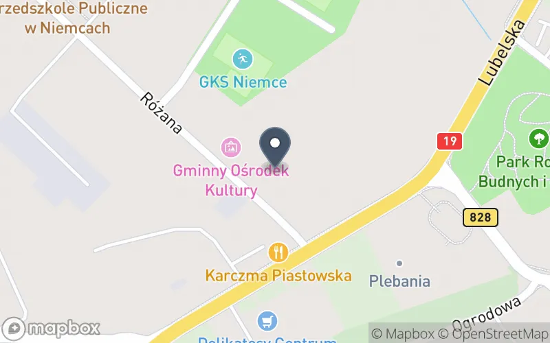 Lokalizacja: Zespół Szkół Ponadpodstawowych w Niemcach