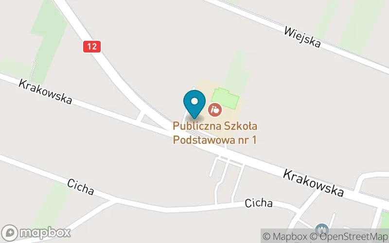 Lokalizacja: Publiczna Szkoła Podstawowa nr 1 w Przysusze