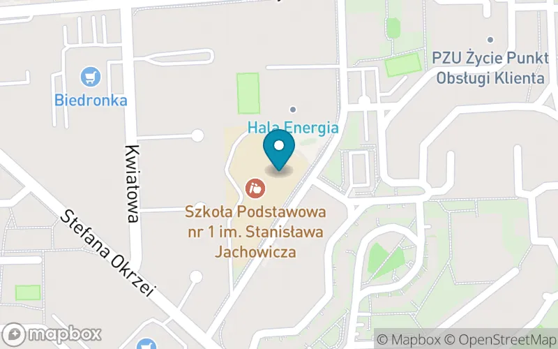 Lokalizacja: Szkoła Podstawowa nr 1 im. Stanisława Jachowicza z Oddziałami Integracyjnymi