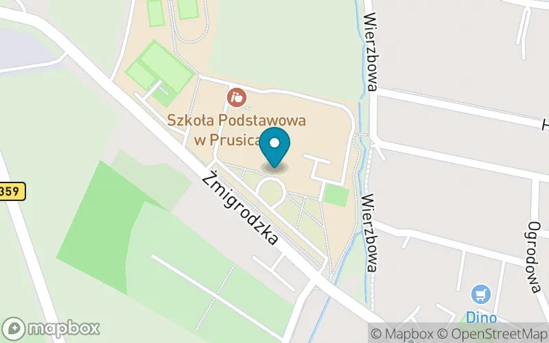 Lokalizacja: Szkoła Podstawowa im. Henryka Sienkiewicza w Prusicach