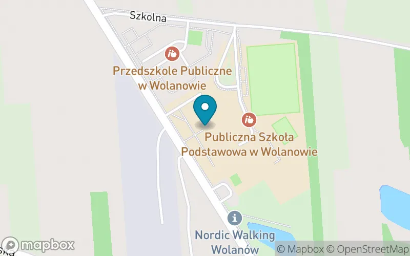 Lokalizacja: Publiczna Szkoła Podstawowa im. Jana Pawła II w Wolanowie