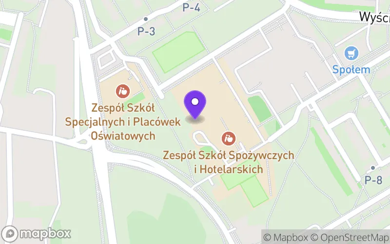 Lokalizacja: Branżowa Szkoła II Stopnia nr 4 w Radomiu