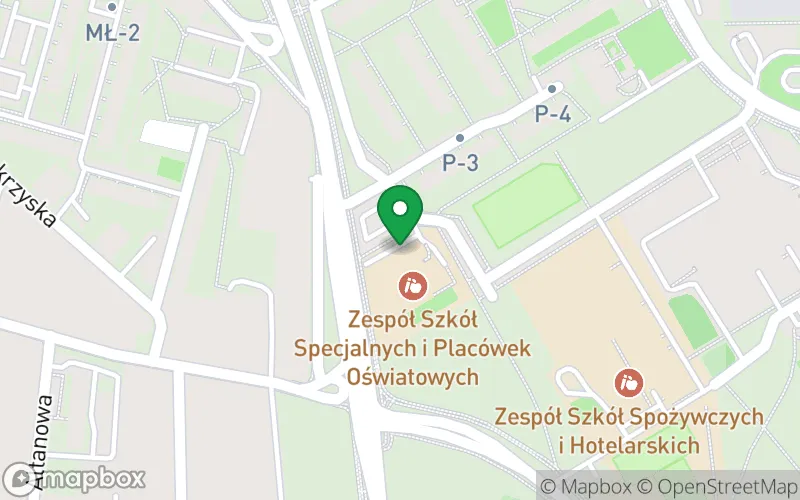 Lokalizacja: Publiczne Przedszkole Specjalne nr 18 im. Świętego Brata Alberta w Radomiu
