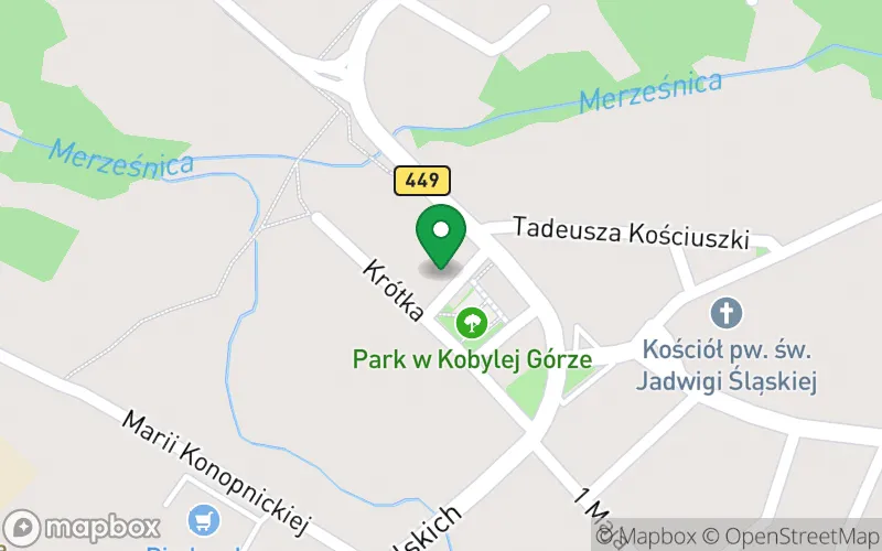 Lokalizacja: Publiczne Przedszkole w Kobylej Górze