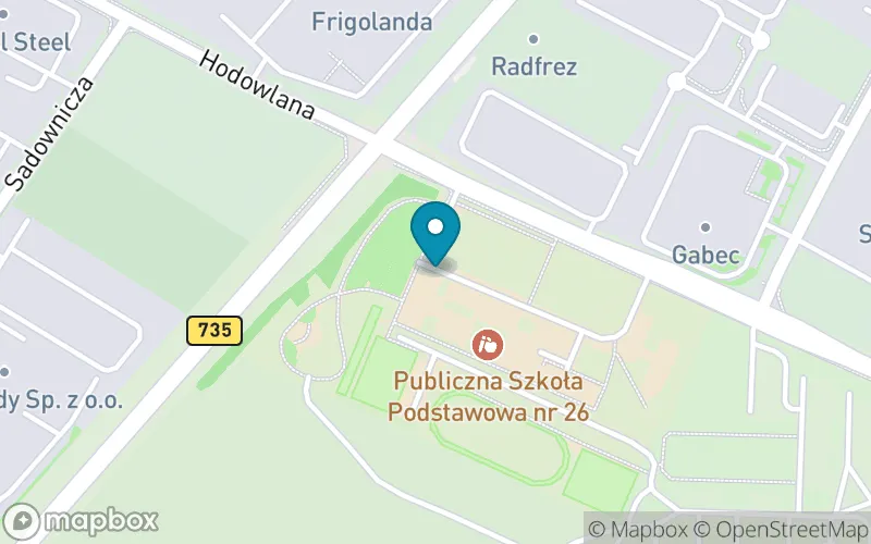 Lokalizacja: Publiczna Szkoła Podstawowa nr 26 im. Jacka Malczewskiego w Radomiu