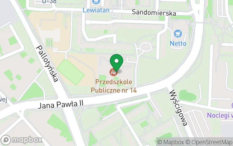 Lokalizacja: Przedszkole Publiczne nr 14 w Radomiu