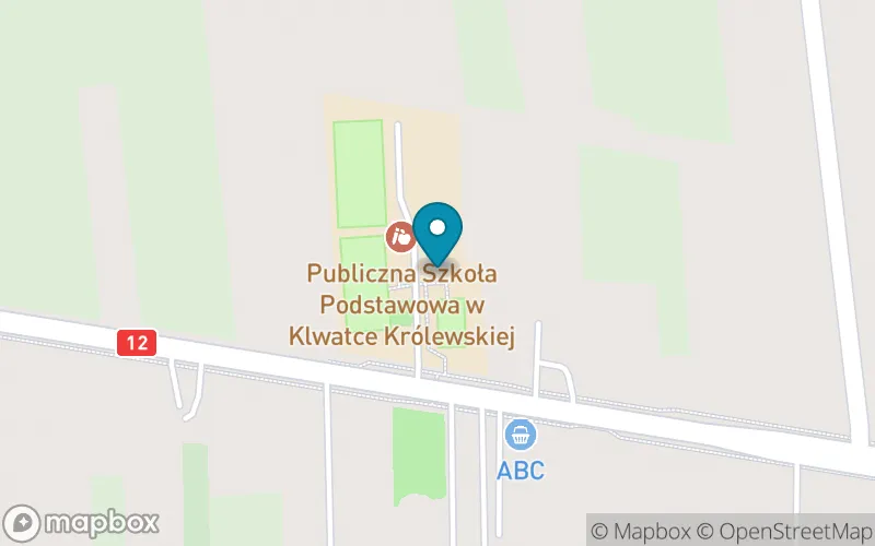 Lokalizacja: Publiczna Szkoła Podstawowa im. Henryka Sienkiewicza w Klwatce Królewskiej
