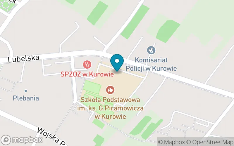Lokalizacja: Zespół Szkolno-Przedszkolny – Szkoła Podstawowa im. Grzegorza Piramowicza