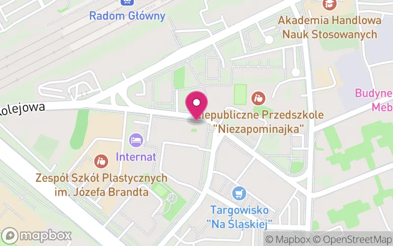 Lokalizacja: Wyższa Szkoła Biznesu im. Biskupa Jana Chrapka w Radomiu