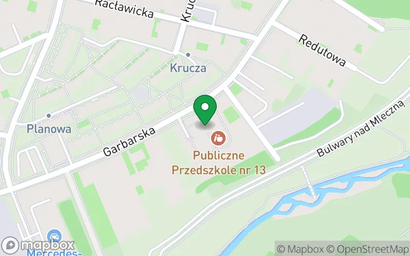 Lokalizacja: Przedszkole Publiczne nr 13 w Radomiu