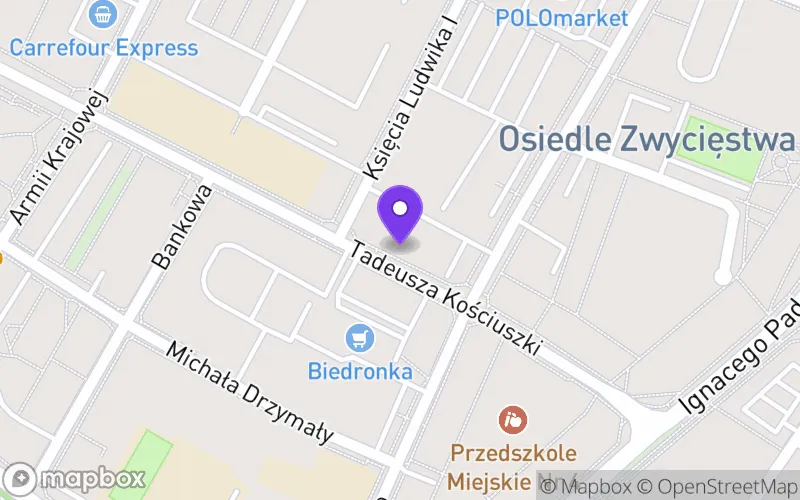 Lokalizacja: Liceum Ogólnokształcące TEB Edukacja w Lubinie