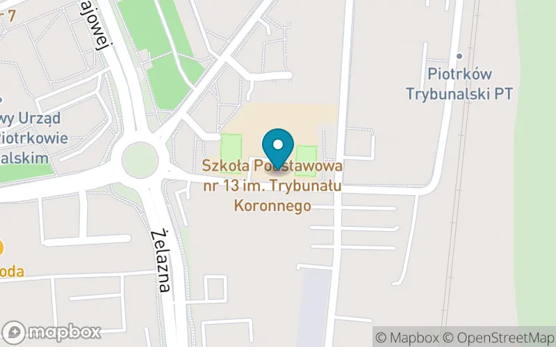 Lokalizacja: Szkoła Podstawowa nr 13 im. Trybunału Koronnego w Piotrkowie Trybunalskim