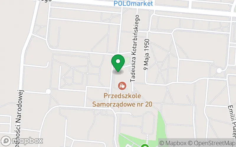Lokalizacja: Przedszkole Samorządowe nr 20 w Piotrkowie Trybunalskim