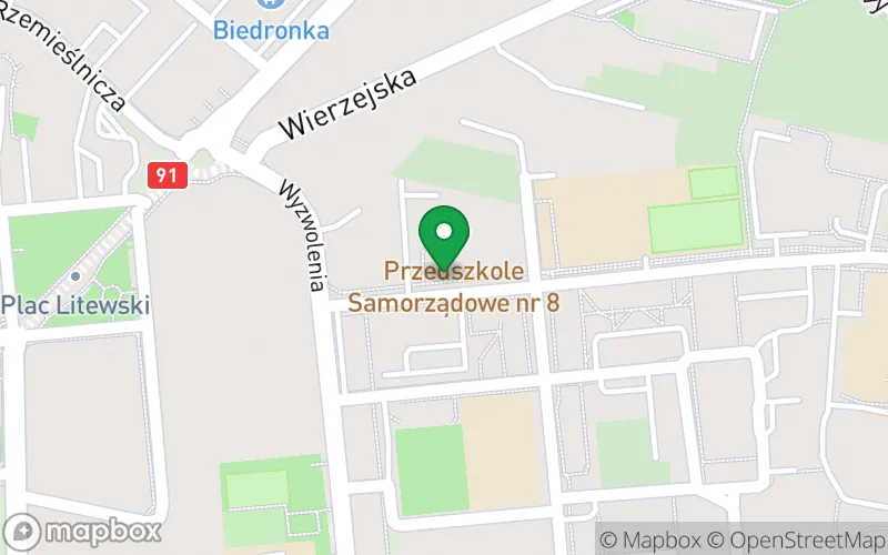 Lokalizacja: Przedszkole Samorządowe nr 8 w Piotrkowie Trybunalskim