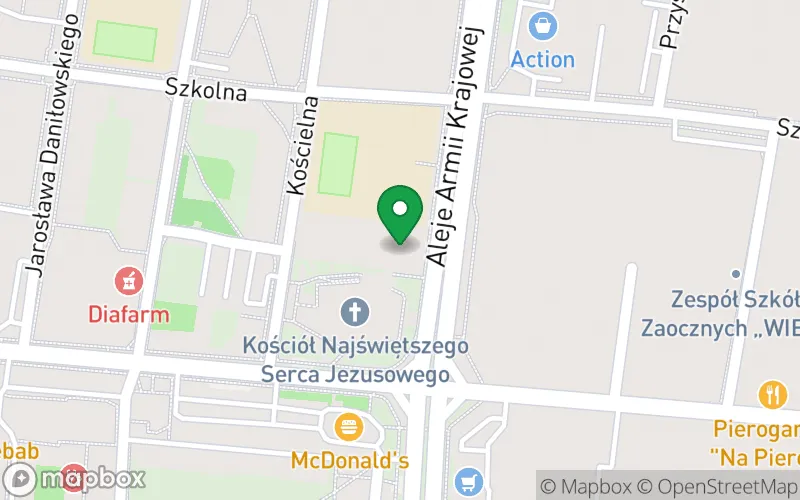 Lokalizacja: Przedszkole Niepubliczne Sióstr Salezjanek im. Maryi Wspomożycielki w Piotrkowie Trybunalskim
