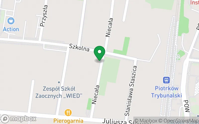 Lokalizacja: Niepubliczne Przedszkole "Szkrabuś" w Piotrkowie Trybunalskim