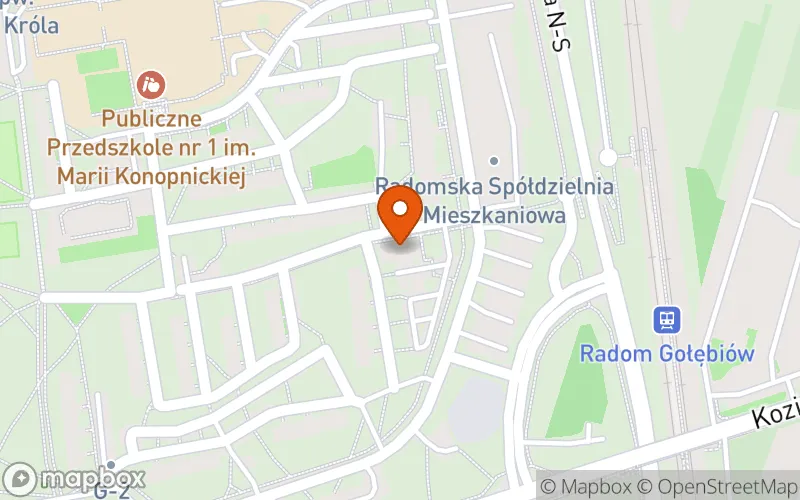 Lokalizacja: Niepubliczny Żłobek Słoneczna Kraina