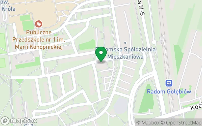 Lokalizacja: Niepubliczne Przedszkole "Słoneczna Kraina"