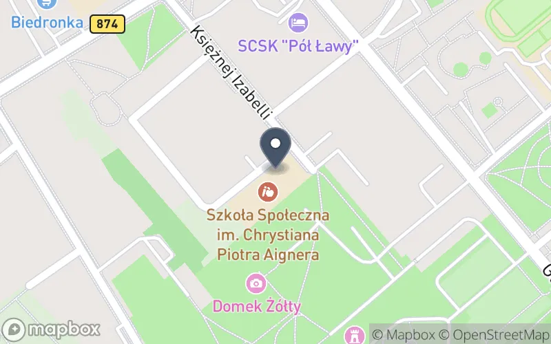 Lokalizacja: Szkoła Społeczna im. Ch. P. Aignera w Puławach