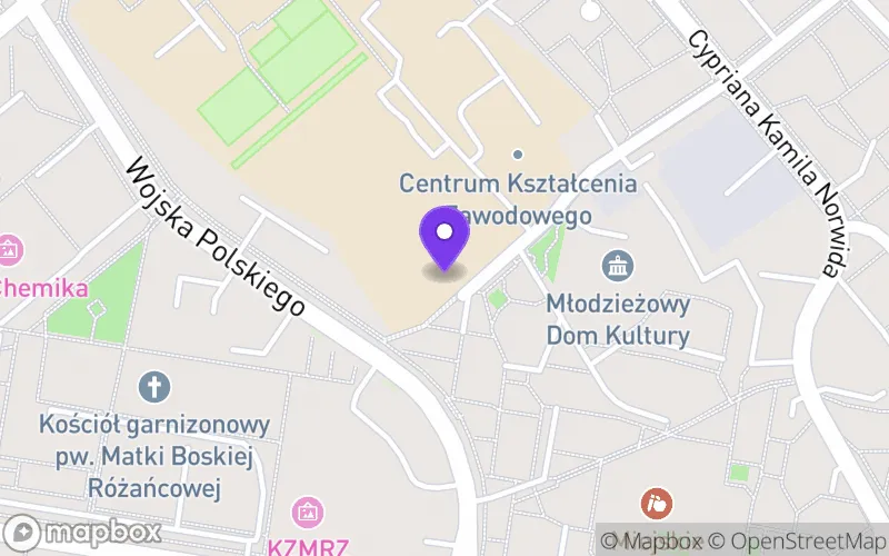 Lokalizacja: Branżowa Szkoła I Stopnia nr 4 w Zespole Szkół Technicznych IM.M. Skłodowskiej-Curie w Puławach
