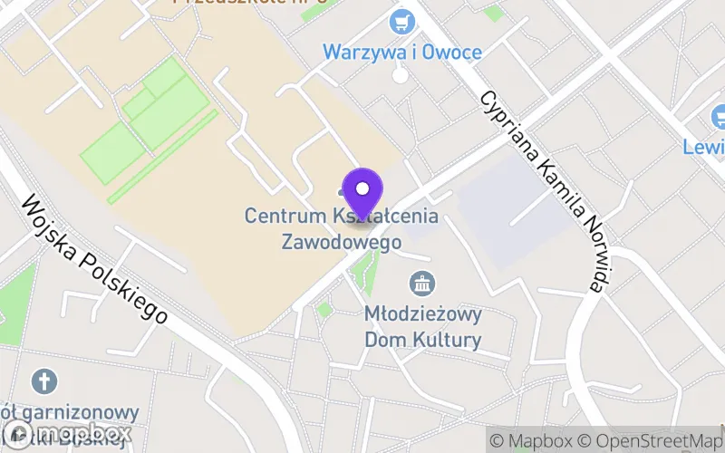 Lokalizacja: Branżowa Szkoła I Stopnia nr 8 w Zespole Kształcenia Zawodowego w Puławach