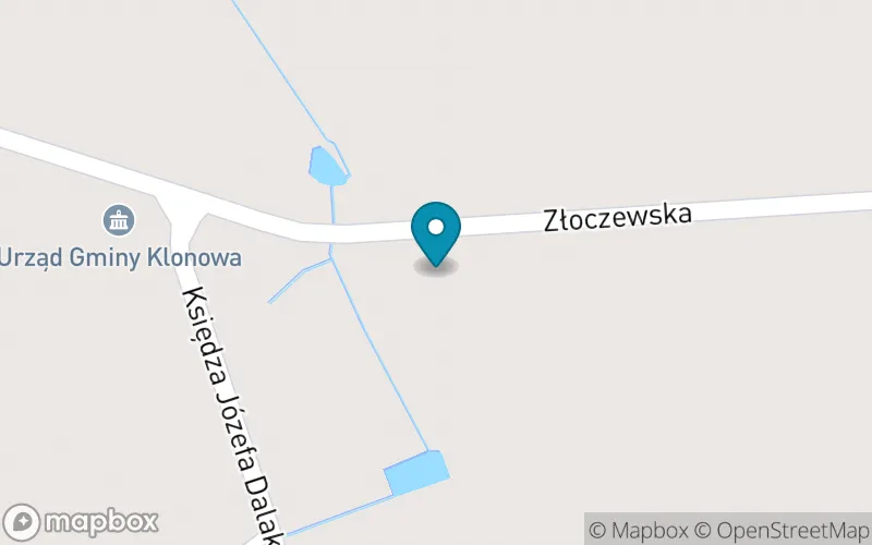Lokalizacja: Szkoła Podstawowa im. Księdza Józefa Dalaka w Klonowej