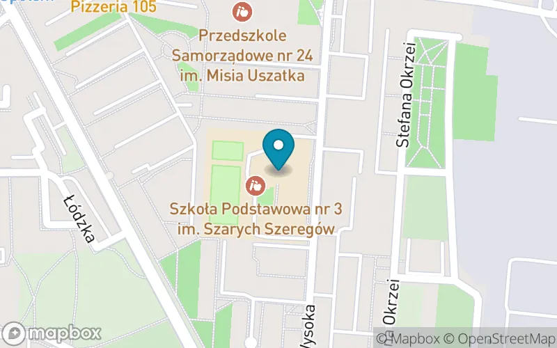 Lokalizacja: Szkoła Podstawowa nr 3 im. Szarych Szeregów w Piotrkowie Trybunalskim