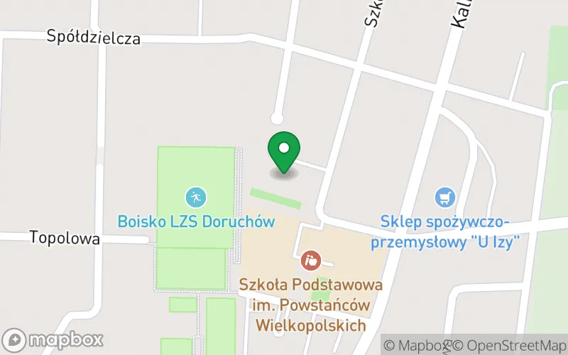 Lokalizacja: Publiczne Przedszkole w Doruchowie