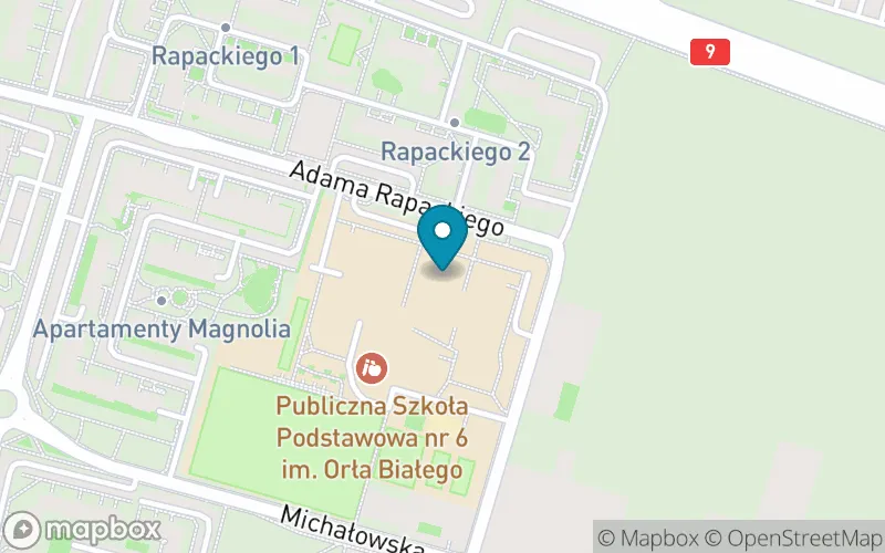 Lokalizacja: Publiczna Szkoła Podstawowa nr 6 z Oddziałami Integracyjnymi Im.orła Białego w Radomiu