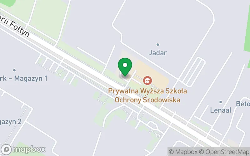 Lokalizacja: Przedszkole Niepubliczne "Kolorowe Pudełko" w Radomiu