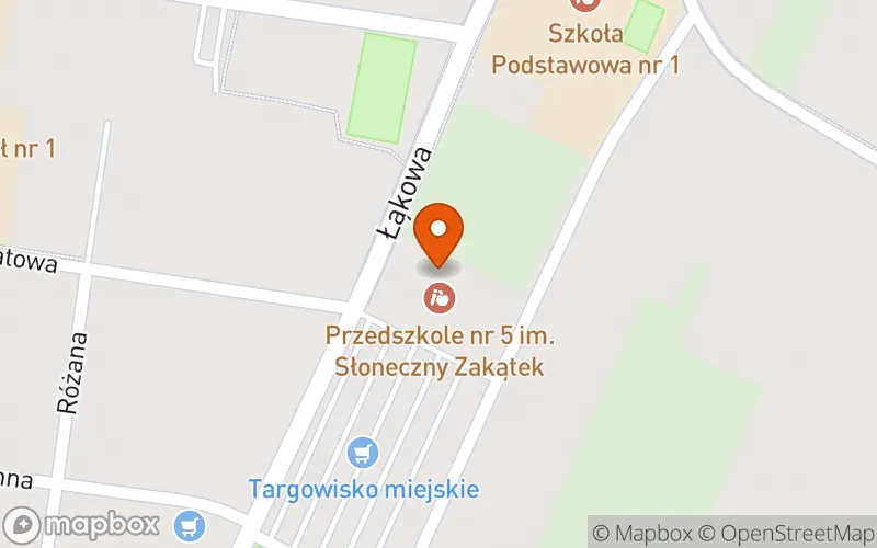 Lokalizacja: Żłobek Miejski nr 2 "Łąkowa Kraina" w Ostrzeszowie