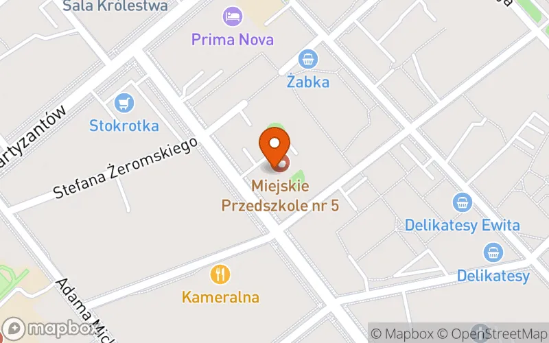 Lokalizacja: Żłobek Miejski z Oddziałami Żłobkowymi