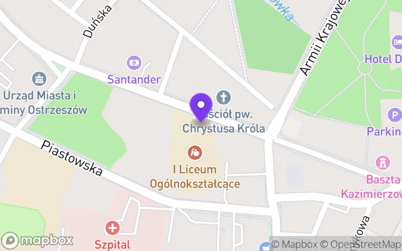 Lokalizacja: I Liceum Ogólnokształcące im. Marii Skłodowskiej-Curie
