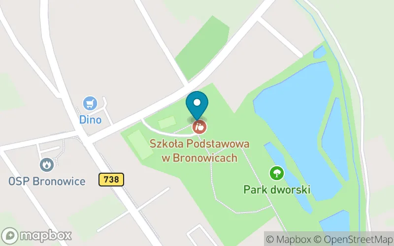 Lokalizacja: Szkoła Podstawowa w Bronowicach