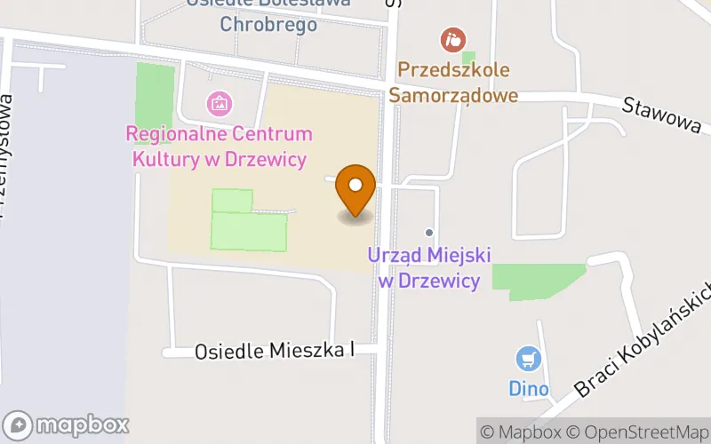 Lokalizacja: Szkoła Policealna w Drzewicy