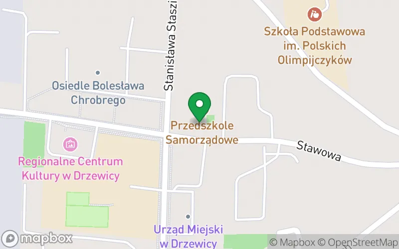 Lokalizacja: Przedszkole Samorządowe w Drzewicy
