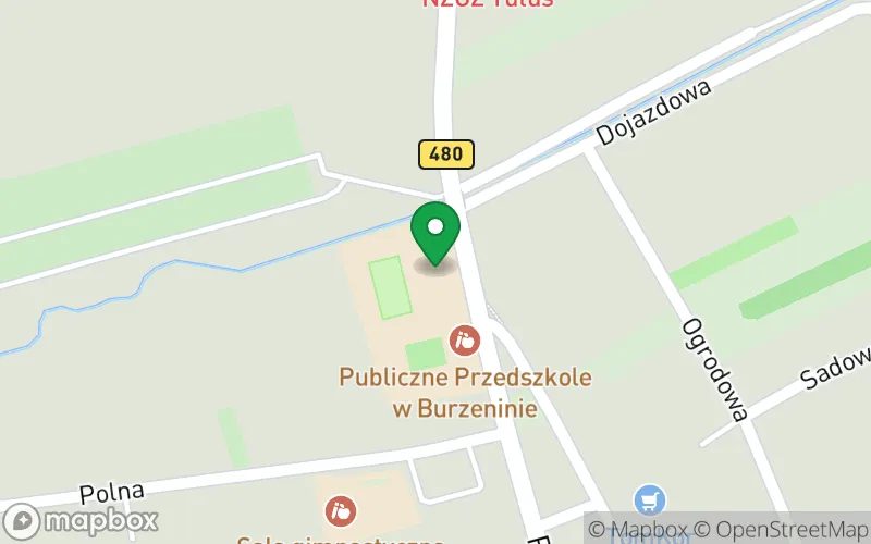 Lokalizacja: Przedszkole Publiczne w Burzeninie