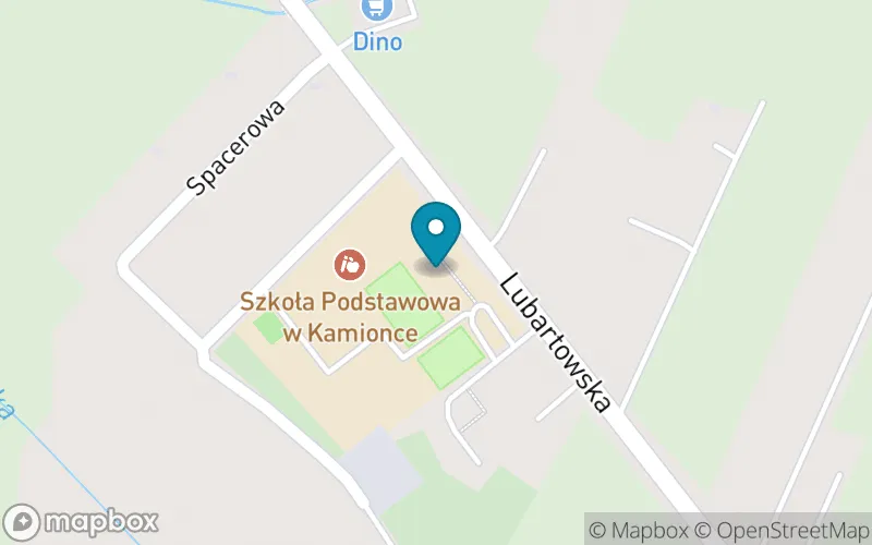 Lokalizacja: Szkoła Podstawowa w Kamionce