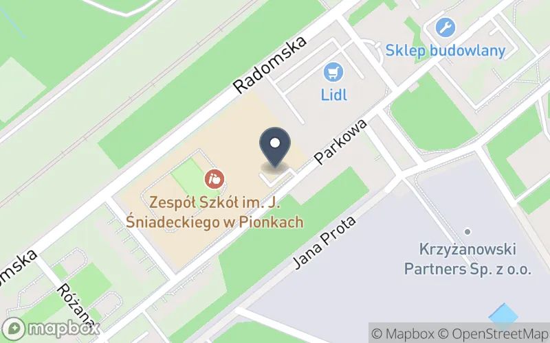 Lokalizacja: Zespół Szkół im. J. Śniadeckiego w Pionkach