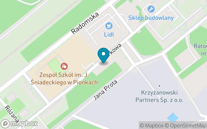 Lokalizacja: Szkoła Podstawowa Specjalna z Oddziałami Przedszkolnymi w Pionkach