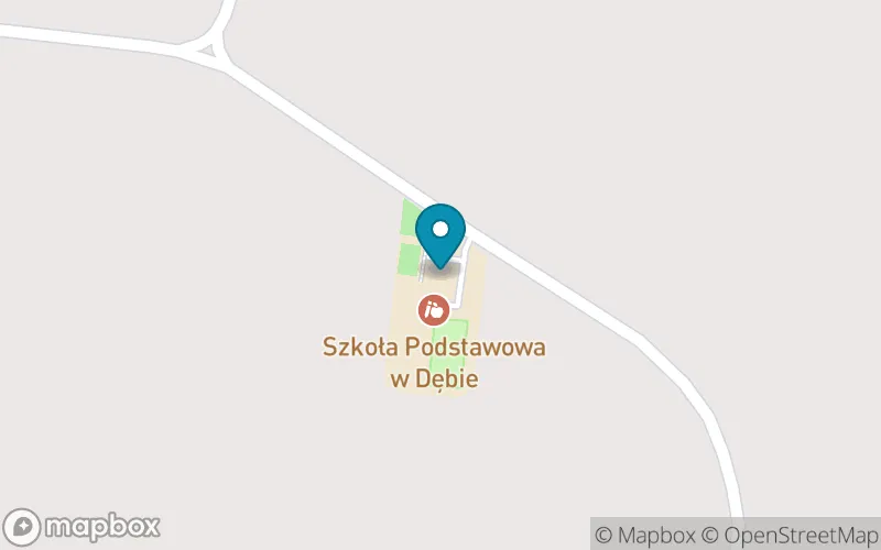 Lokalizacja: Szkoła Podstawowa w Dębie