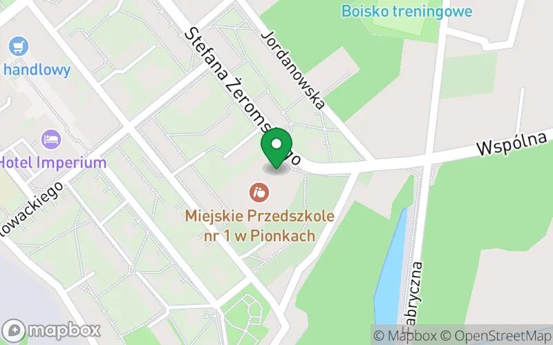 Lokalizacja: Przedszkole nr 1 w Pionkach