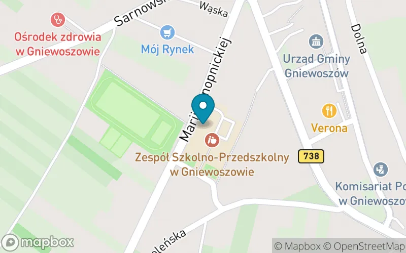 Lokalizacja: Publiczna Szkoła Podstawowa im. Lotników Ziemi Gniewoszowskiej w Gniewoszowie
