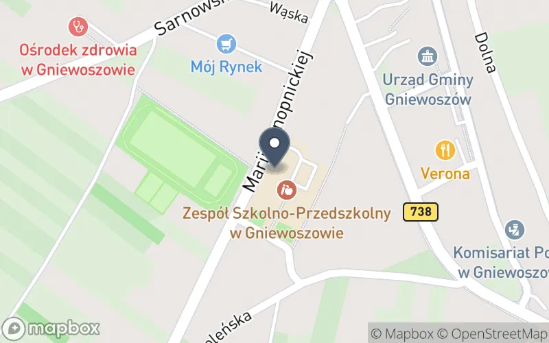 Lokalizacja: Zespół Szkolno-Przedszkolny w Gniewoszowie