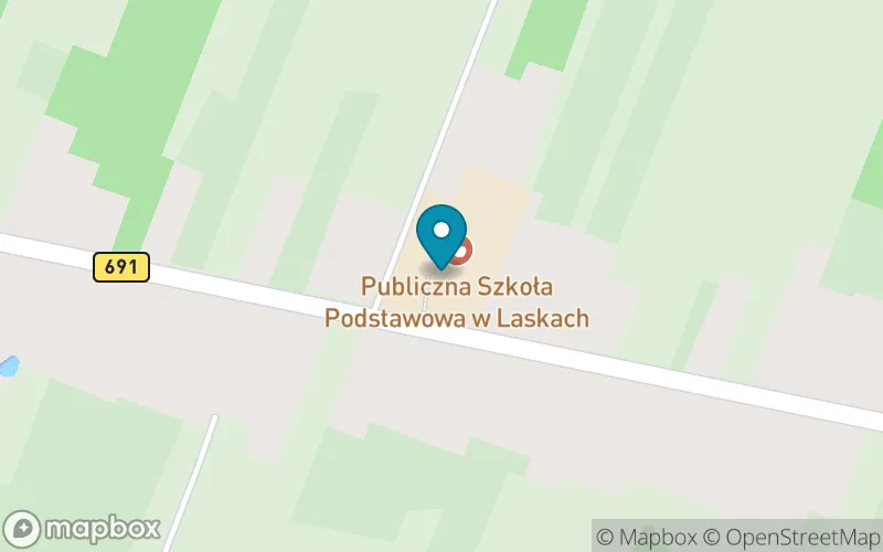 Lokalizacja: Publiczna Szkoła Podstawowa im. Marszałka Józefa Piłsudskiego w Laskach