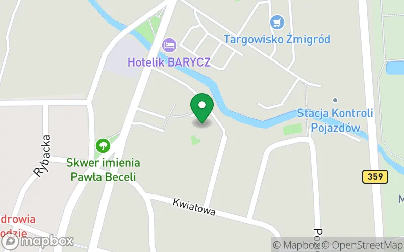 Lokalizacja: Publiczne Przedszkole w Żmigrodzie "Zielona Dolina"