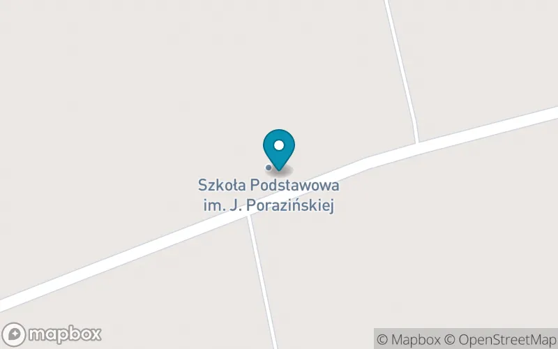 Lokalizacja: Szkoła Podstawowa im. Janiny Porazińskiej w Boryszowie