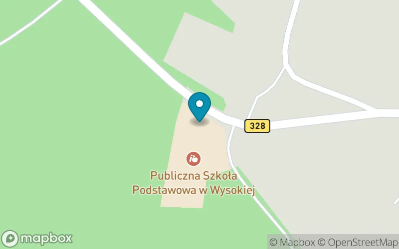 Lokalizacja: Publiczna Szkoła Podstawowa im. Władysława Reymonta w Wysokiej