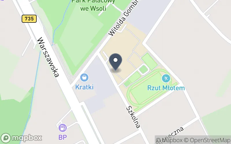 Lokalizacja: Zespół Szkolno - Przedszkolny we Wsoli